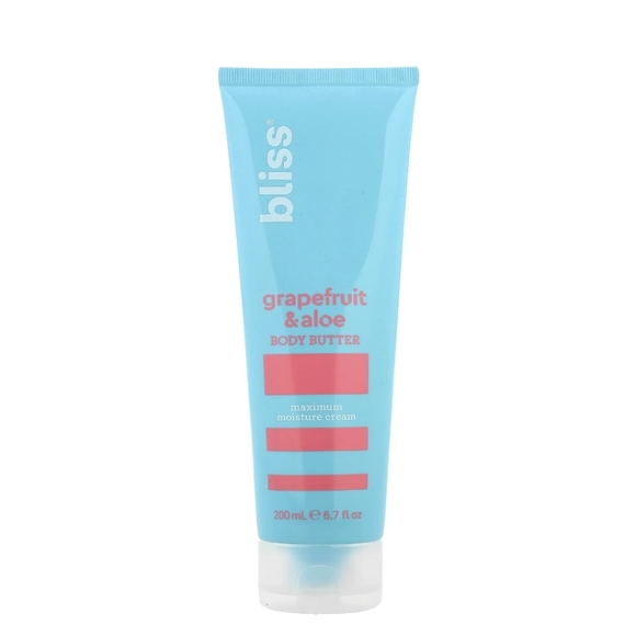 Bliss Other - Bliss Grapefruit & Aloe Body Butter Maximum Moisture Cream, 200ml (6.7oz), New